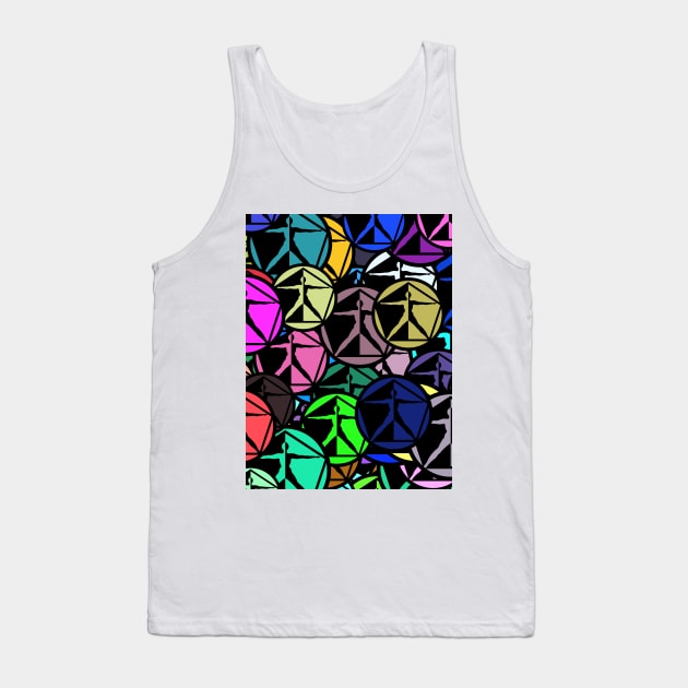 Life Pavilion Colorful Pattern Tank Top by FandomTrading